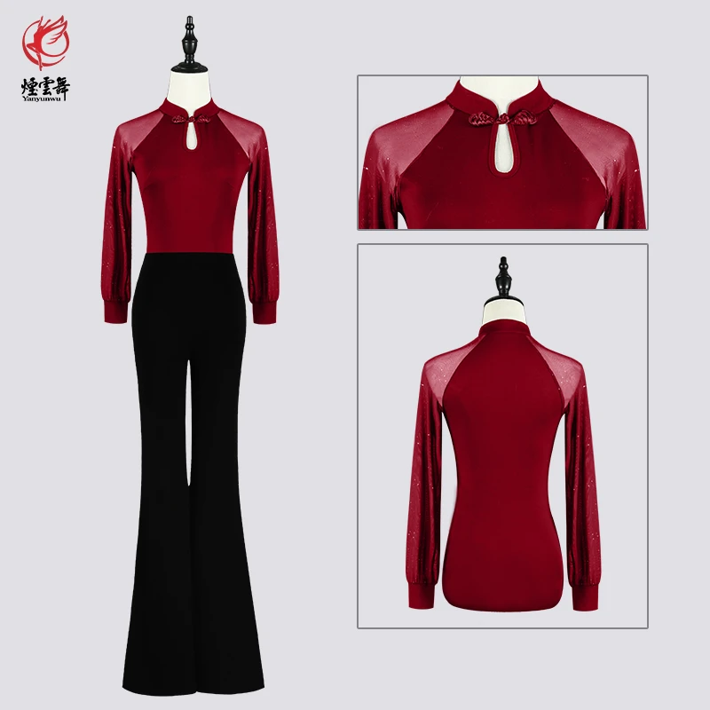 【主播精选】新款时尚优雅显瘦练功服形体服气质套装XTJ110-5