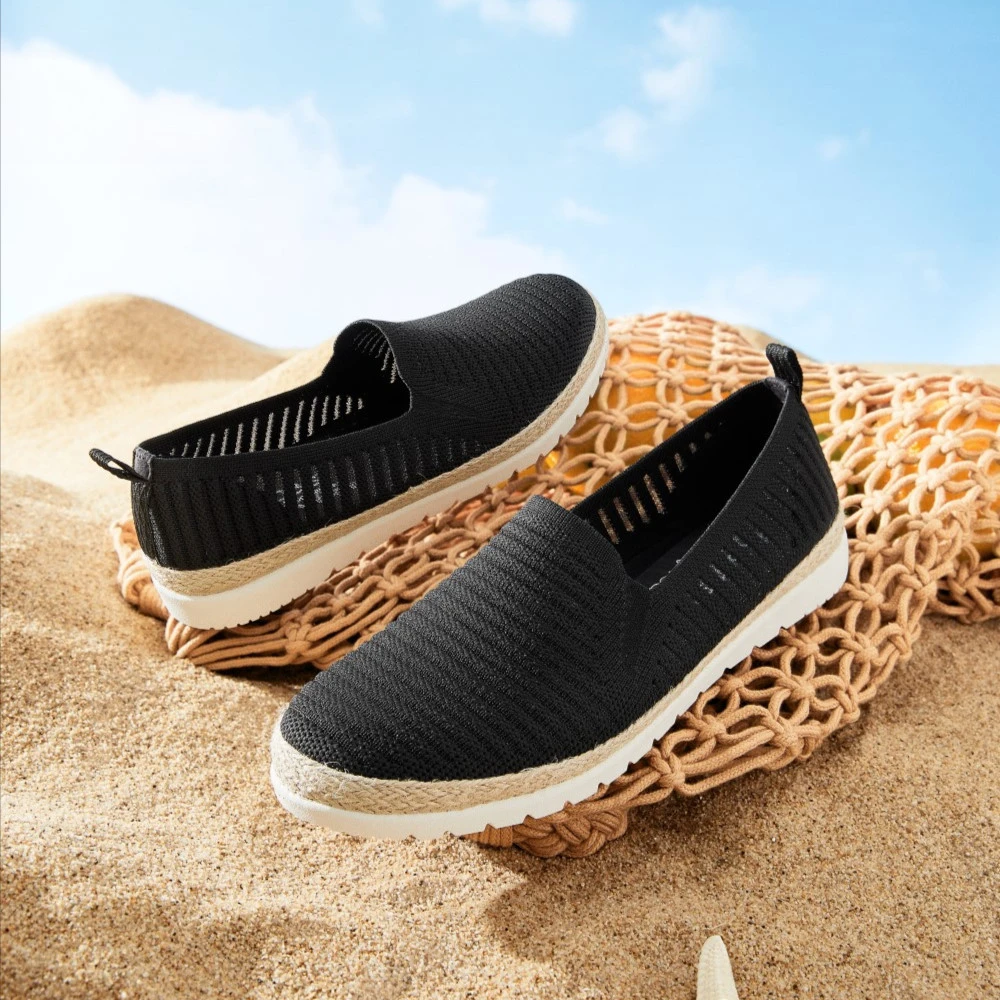 SKECHERS/斯凯奇懒人鞋女平底休闲舒适简约透气一脚蹬运动113245
