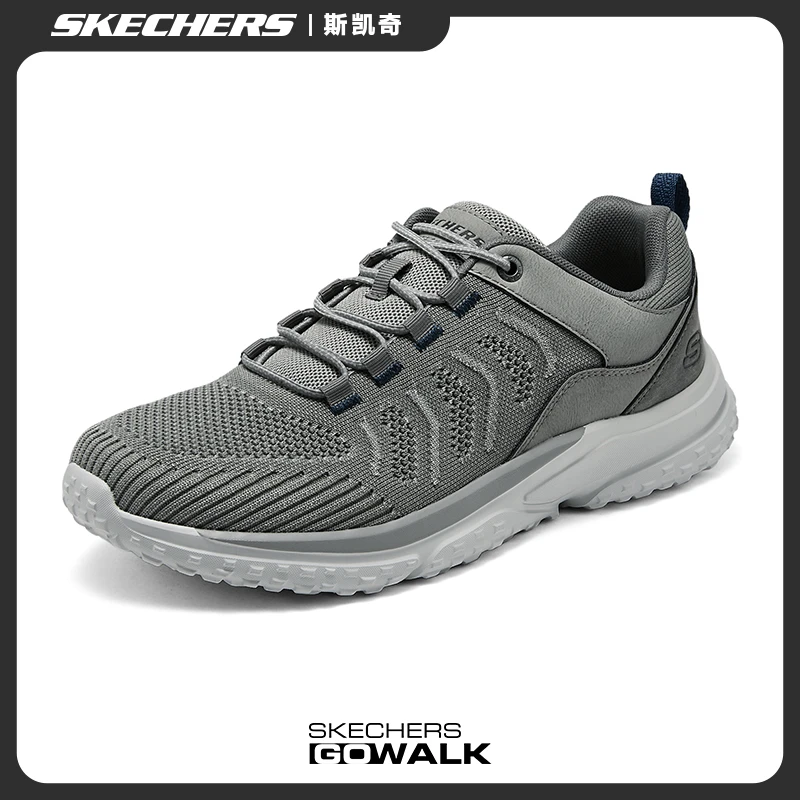 Skechers斯凯奇男鞋2024网面透气户外运动鞋舒适百搭休闲鞋210893