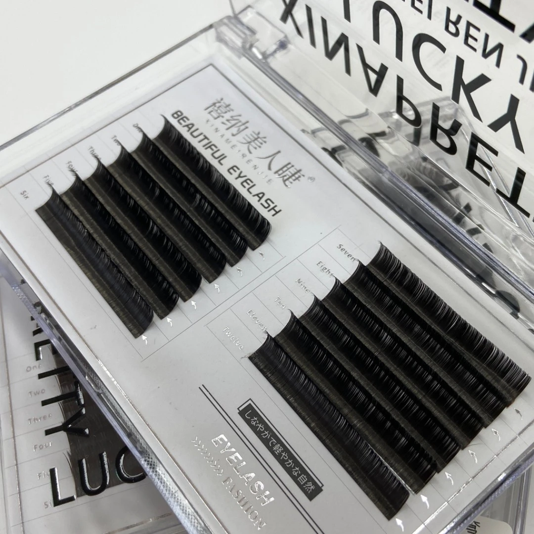 禧纳美人睫0.12零触感高级扁毛升单必备柔软高品质