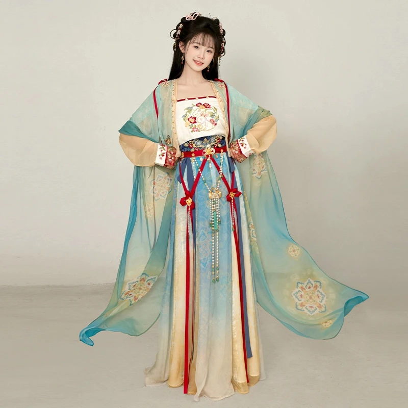 十三余小豆蔻儿[妙言星河-《永夜星河》联名]虞书欣同款汉服女装