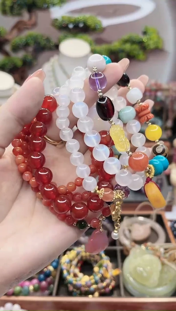 【闪购商品】南红玛瑙手链未镶嵌随发手链8