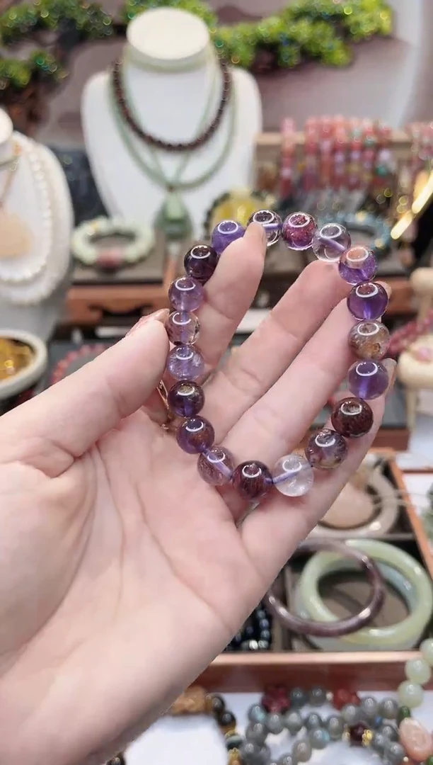 【闪购商品】水晶手链未镶嵌九紫离火手链11