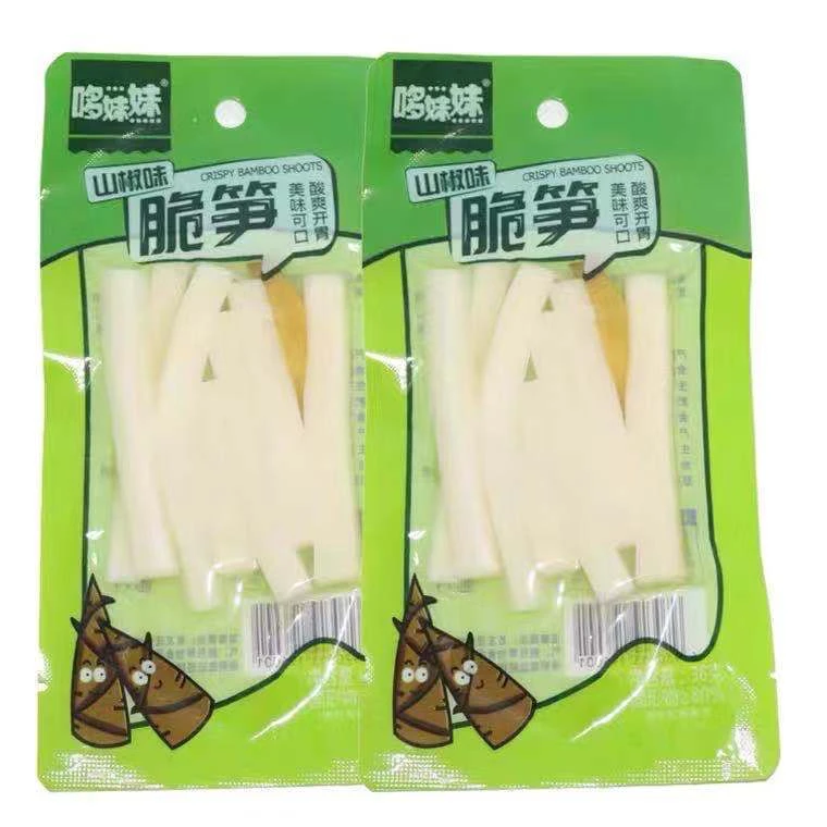 哆妹妹山椒味脆笋净含量32克酸爽开胃美味可口独立小包装开袋即食