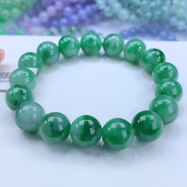 【闪购商品】翡翠手链未镶嵌卡12.5