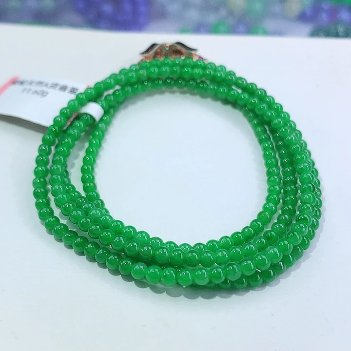 【闪购商品】翡翠手链未镶嵌卡3