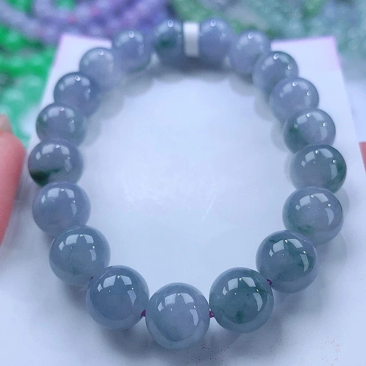 【闪购商品】翡翠手链未镶嵌卡11mm