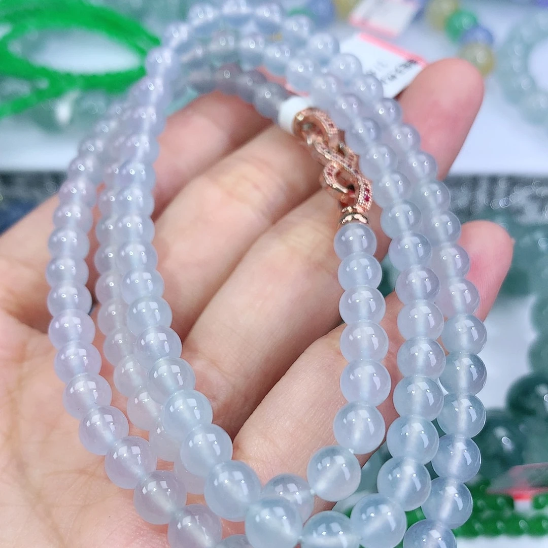 【闪购商品】翡翠手串未镶嵌卡5.8