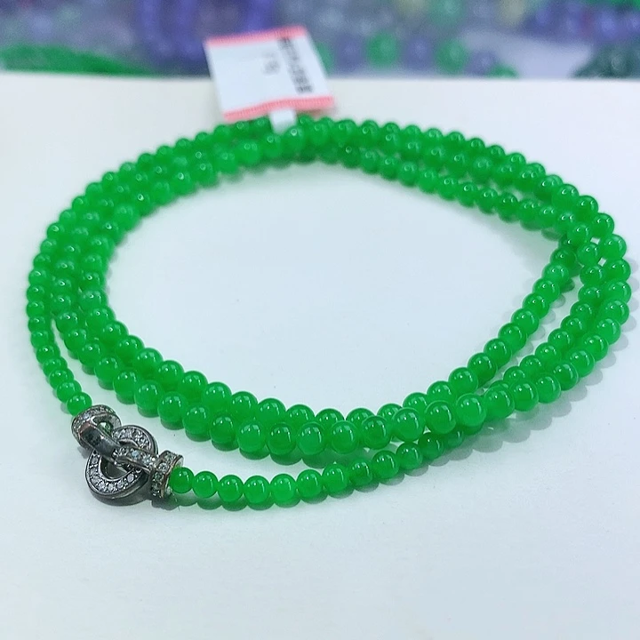 【闪购商品】翡翠手链未镶嵌卡3.2