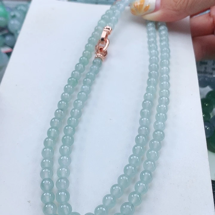 【闪购商品】翡翠手链未镶嵌卡5.5mm