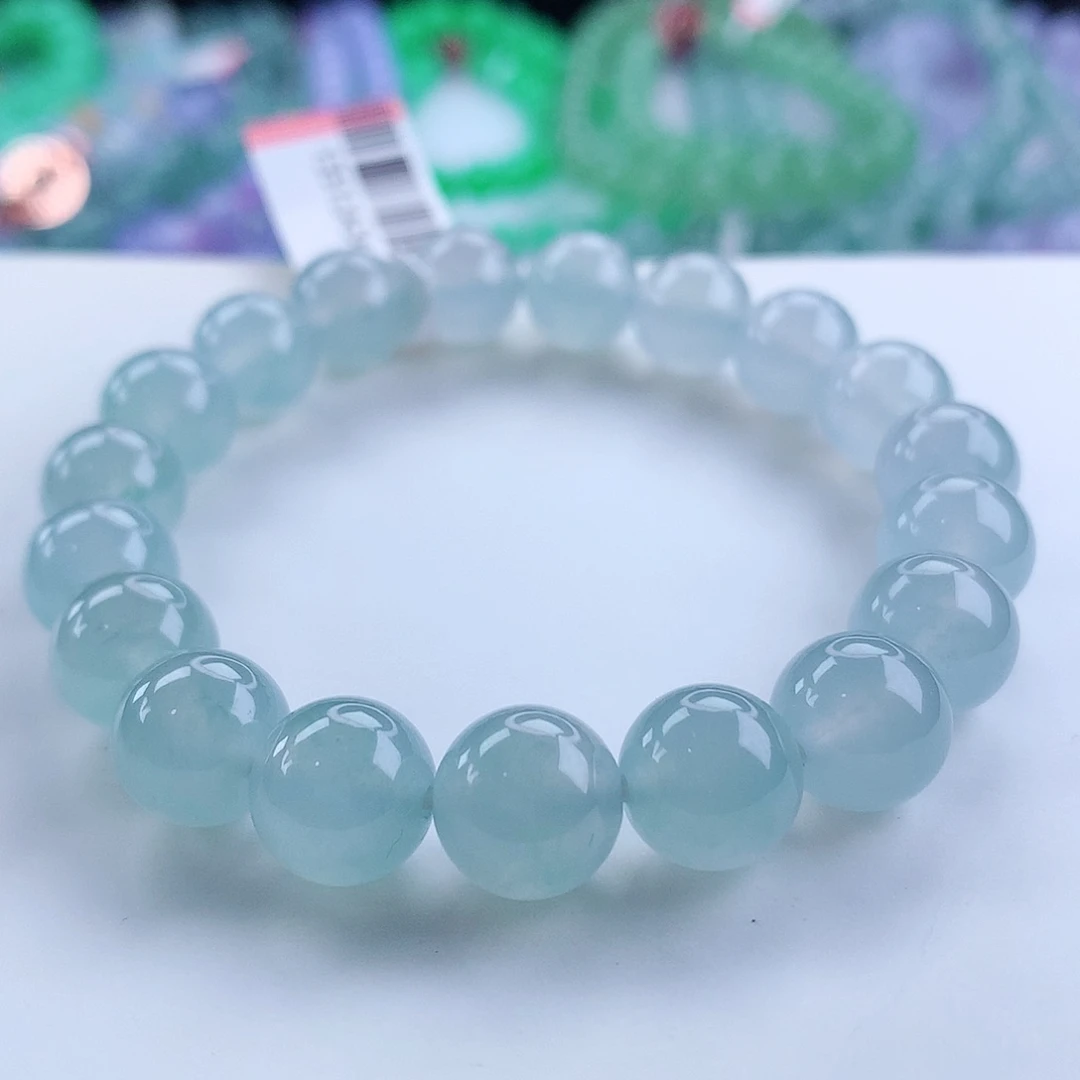【闪购商品】翡翠手串未镶嵌卡10