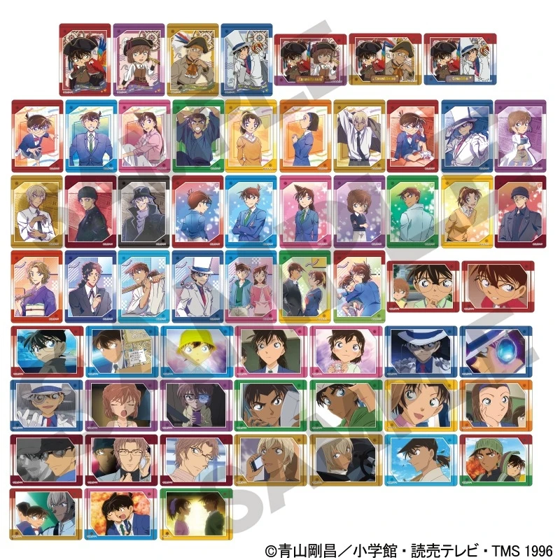 【拆卡】名侦探柯南海盗系列透卡5弹（全60种）盲盒代拆