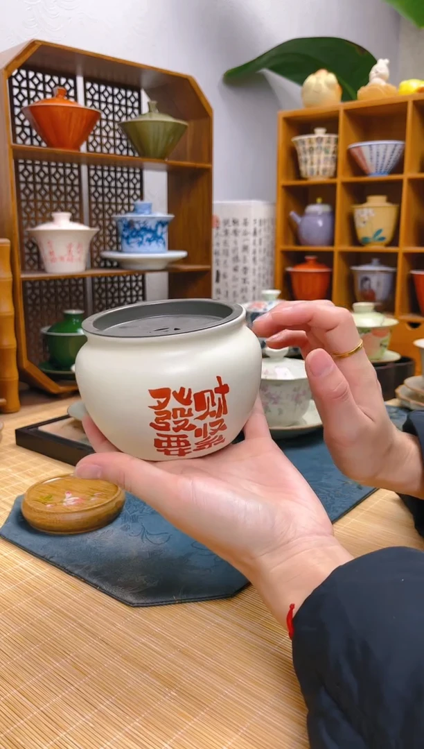 【闪购商品】瓷缸发财