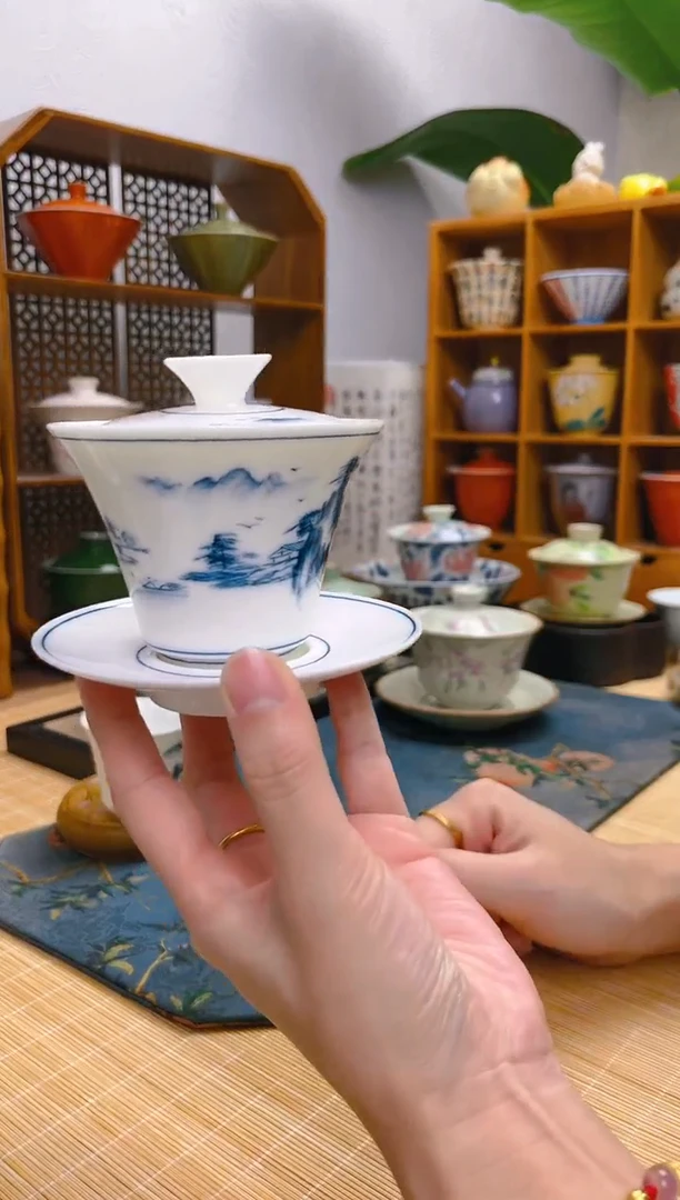【闪购商品】瓷1羊脂玉山水