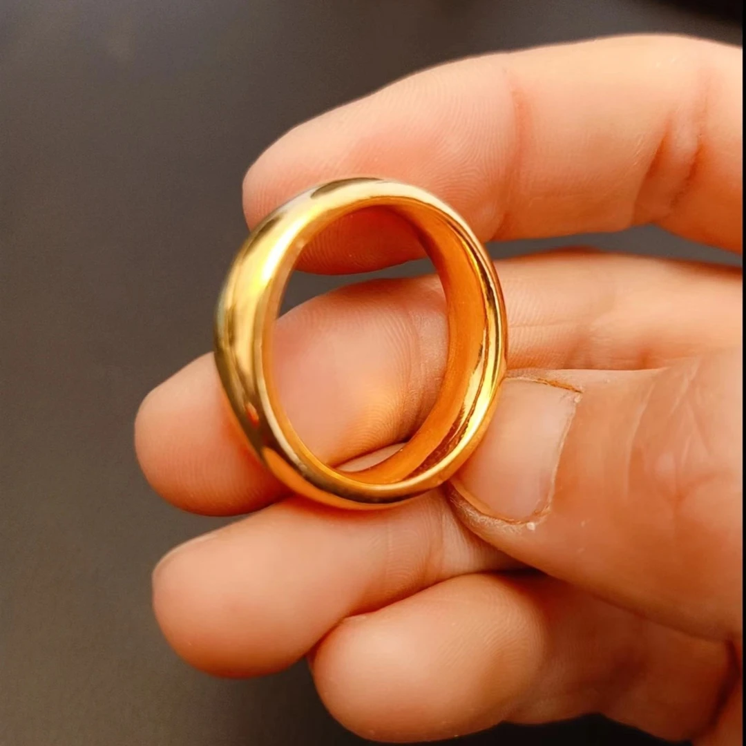 戒指 闭口光面戒指（点开选圈口）经典
