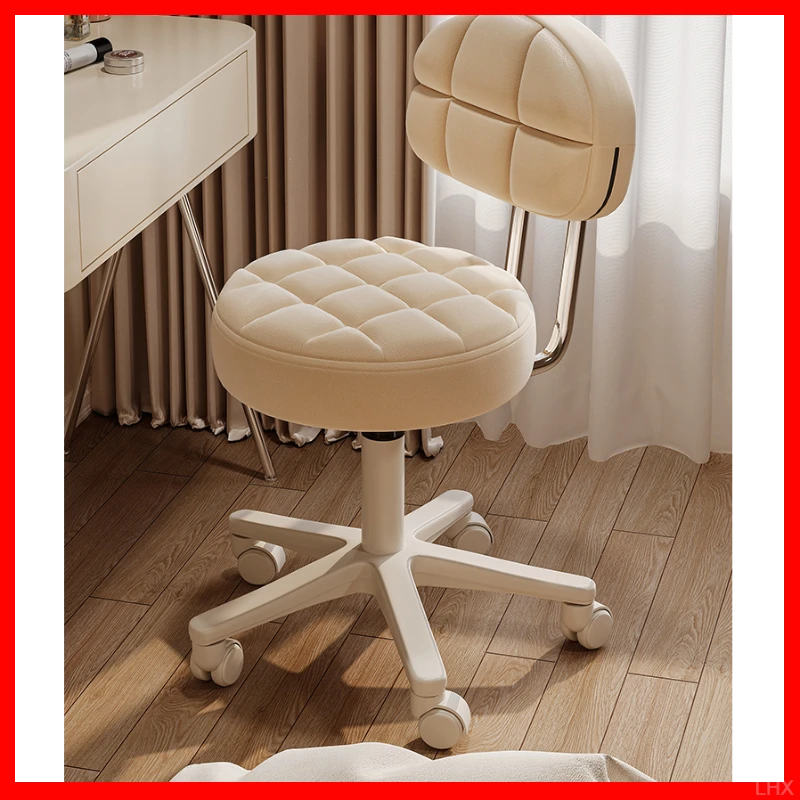 简约电脑椅学生宿舍大万向轮靠背小凳子家用椅子化妆椅新款电竞椅