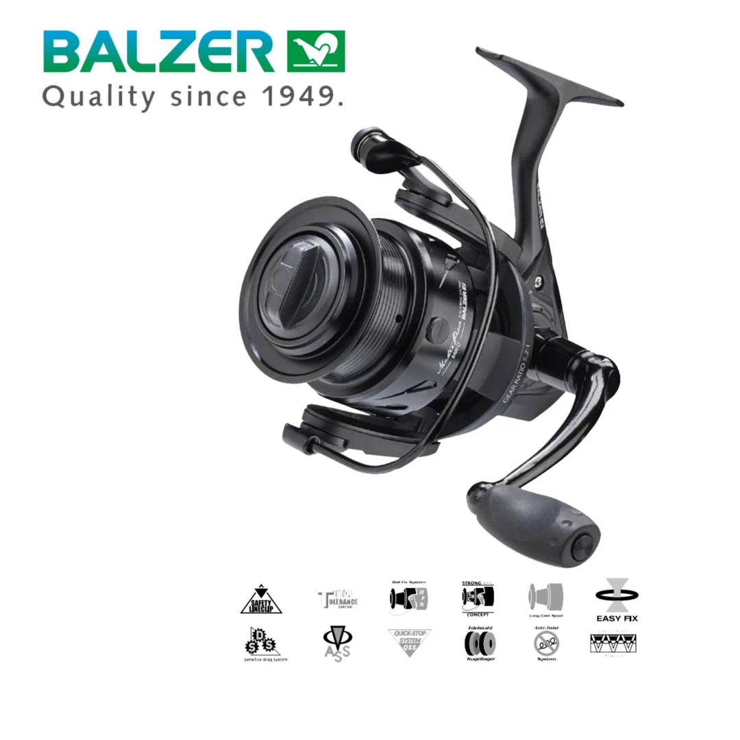 飞德钓专业渔轮德国BALZER革命性纺车轮独立摇臂超顺滑前卸力鱼轮