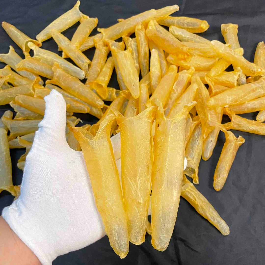 43头正宗黄花胶筒 厚肉足干老蜡渔民自晒 怀孕备孕滋补品250-500g