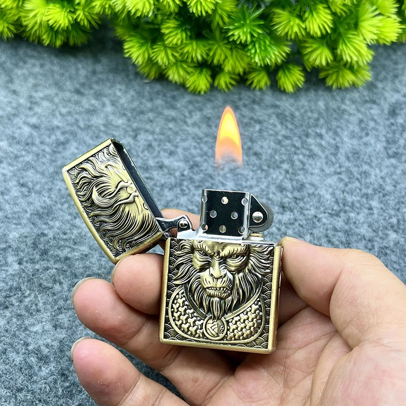 【正品】ZORRO佐罗悟空煤油打火机黑神话大圣个性创意送男友礼物