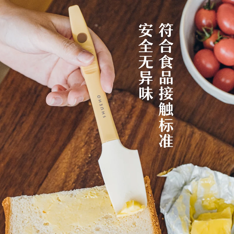 【树可定制】硅胶刮刀烘焙奶油抹酱铲小刮勺软刮板多用果酱抹刀t