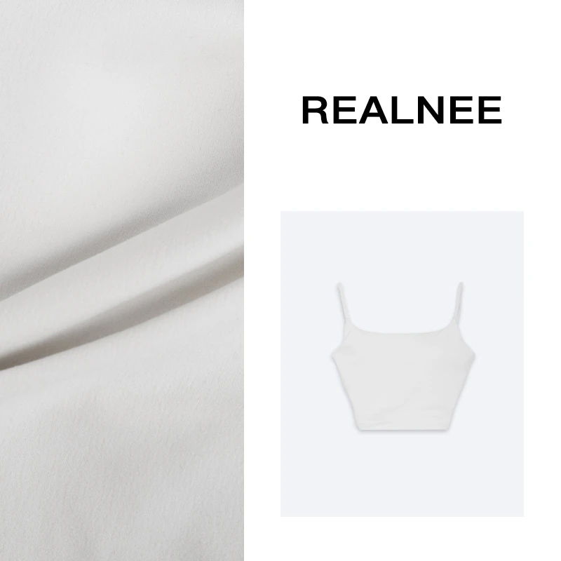 REALNEEI【许怡私服】LU极简美背含胸垫亲肤舒适主义X0603