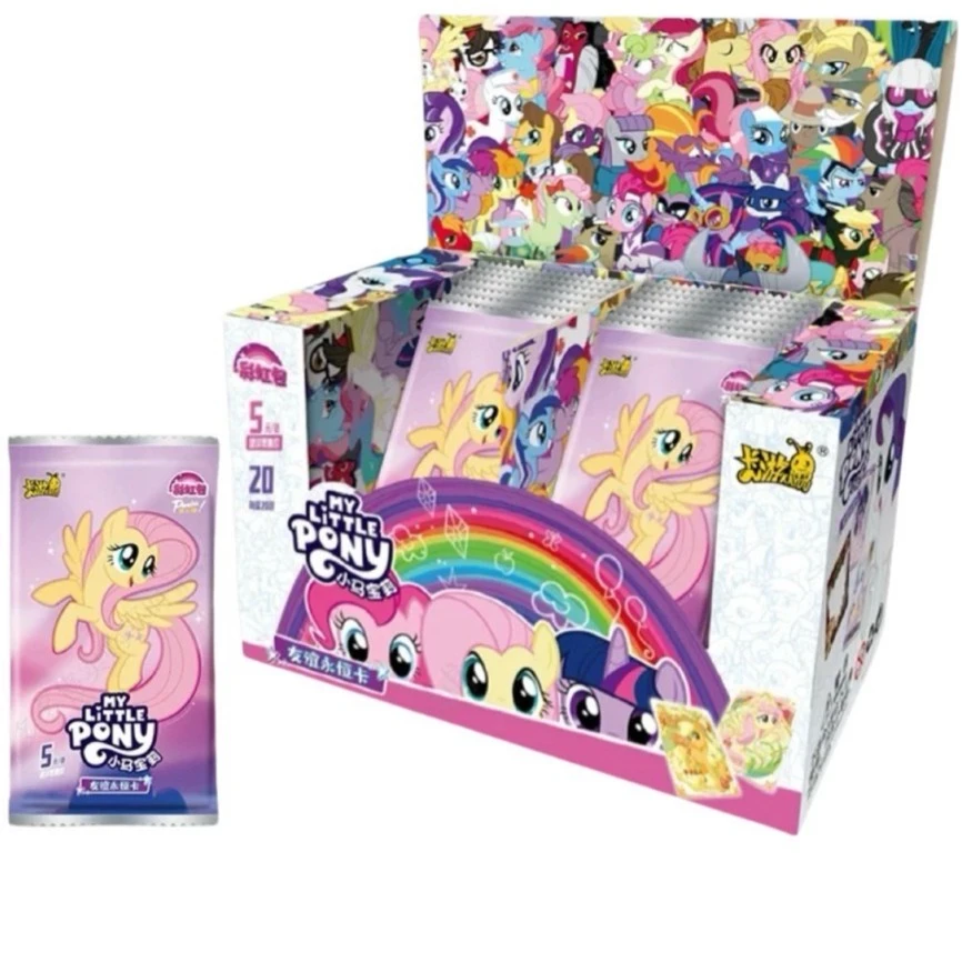 小林拆卡【彩红3大胃王】小马宝莉彩红包第3弹卡片盲盒代拆