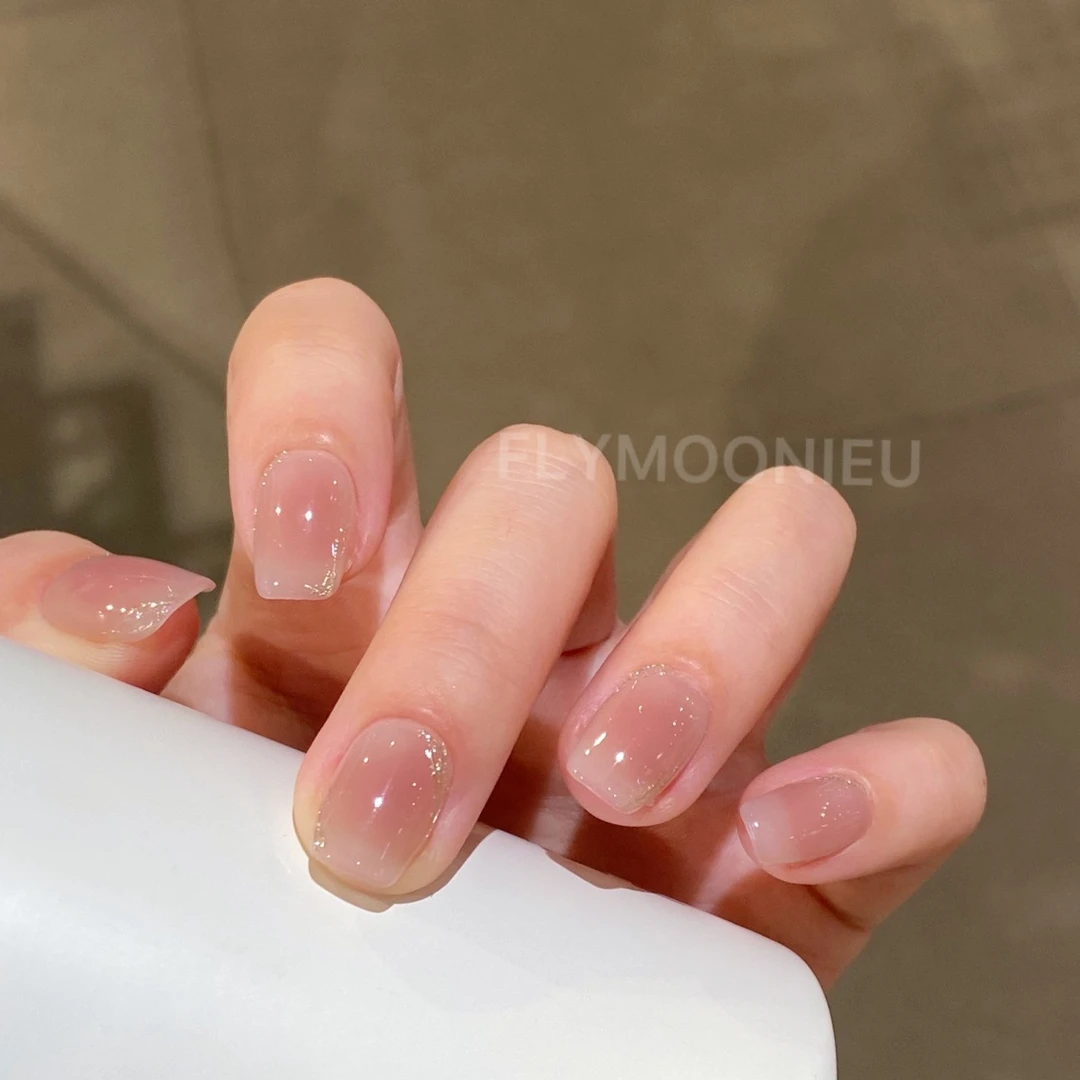 金风玉露  蝶诗舞   纯手工定制美甲贴片 气质高级定制穿戴甲10片