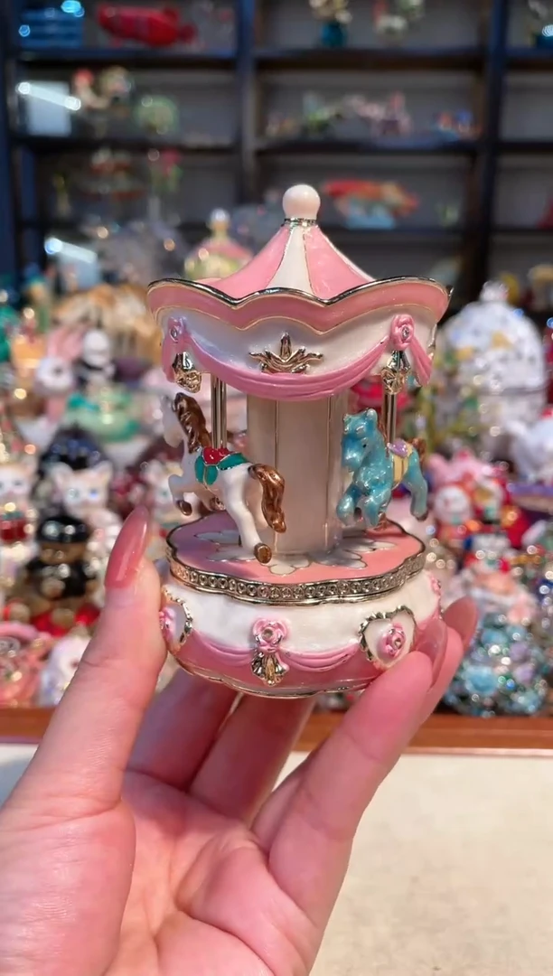 【闪购商品】珐琅彩首饰盒精致