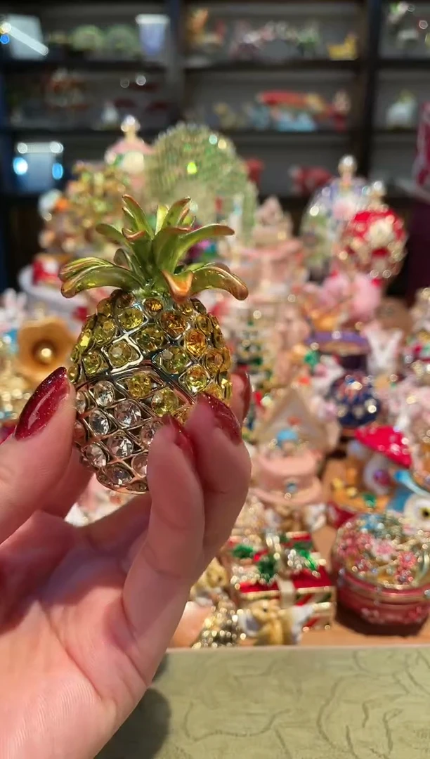 【闪购商品】精致珐琅彩首饰盒