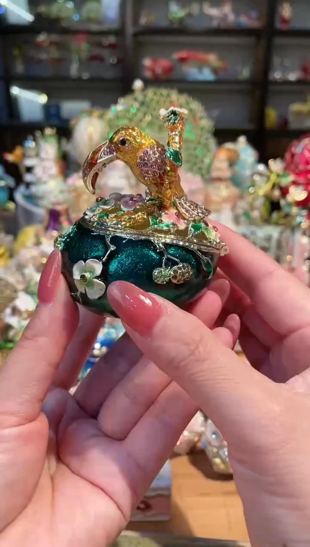 【闪购商品】珐琅彩首饰盒精致