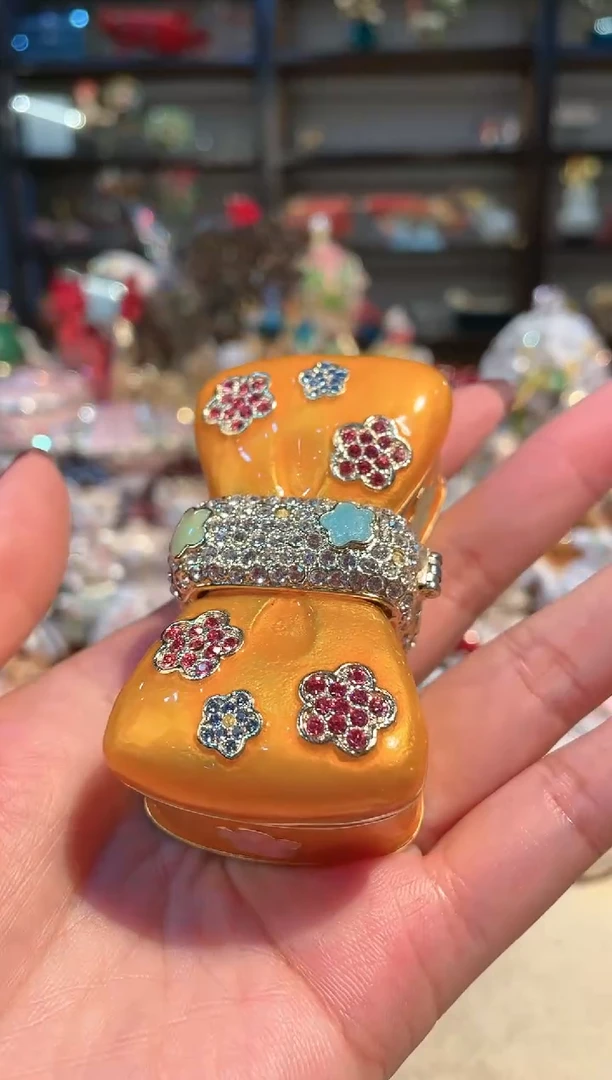 【闪购商品】 珐琅彩精致首饰盒