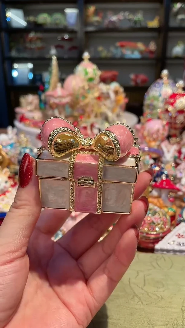 【闪购商品】精致珐琅彩首饰盒
