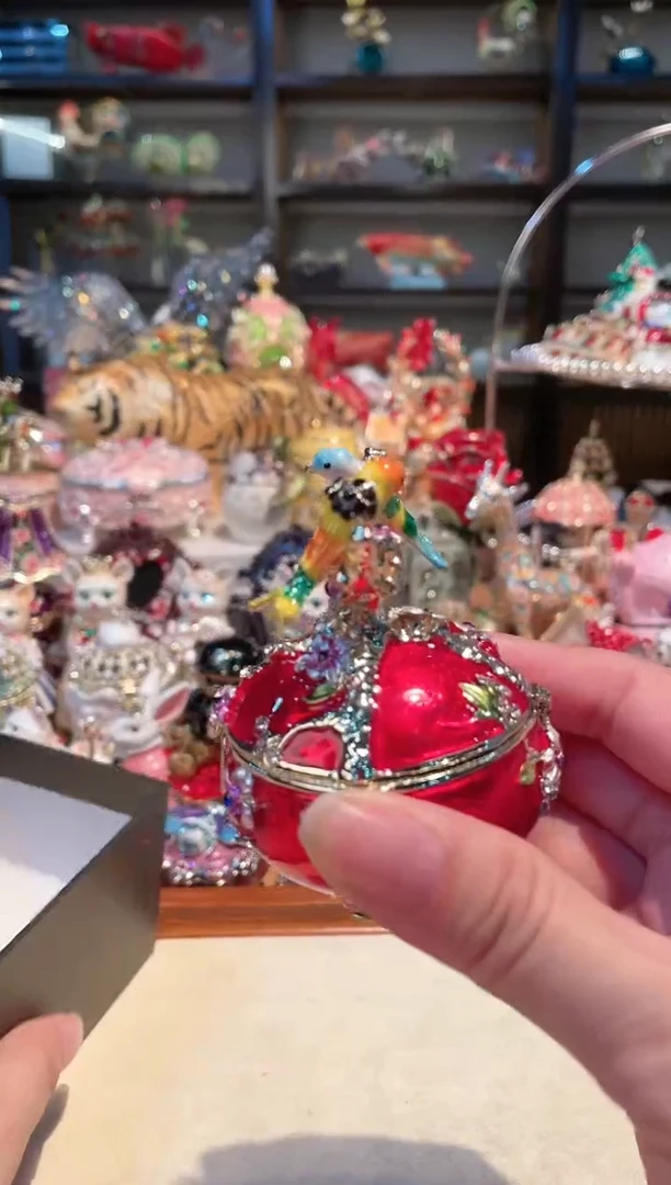 【闪购商品】珐琅彩首饰盒精致