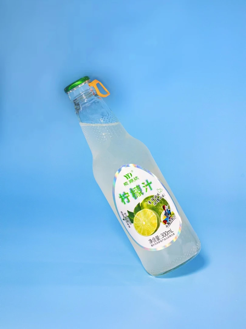 柠檬汁【屹源达】300ml果汁饮料玻璃瓶