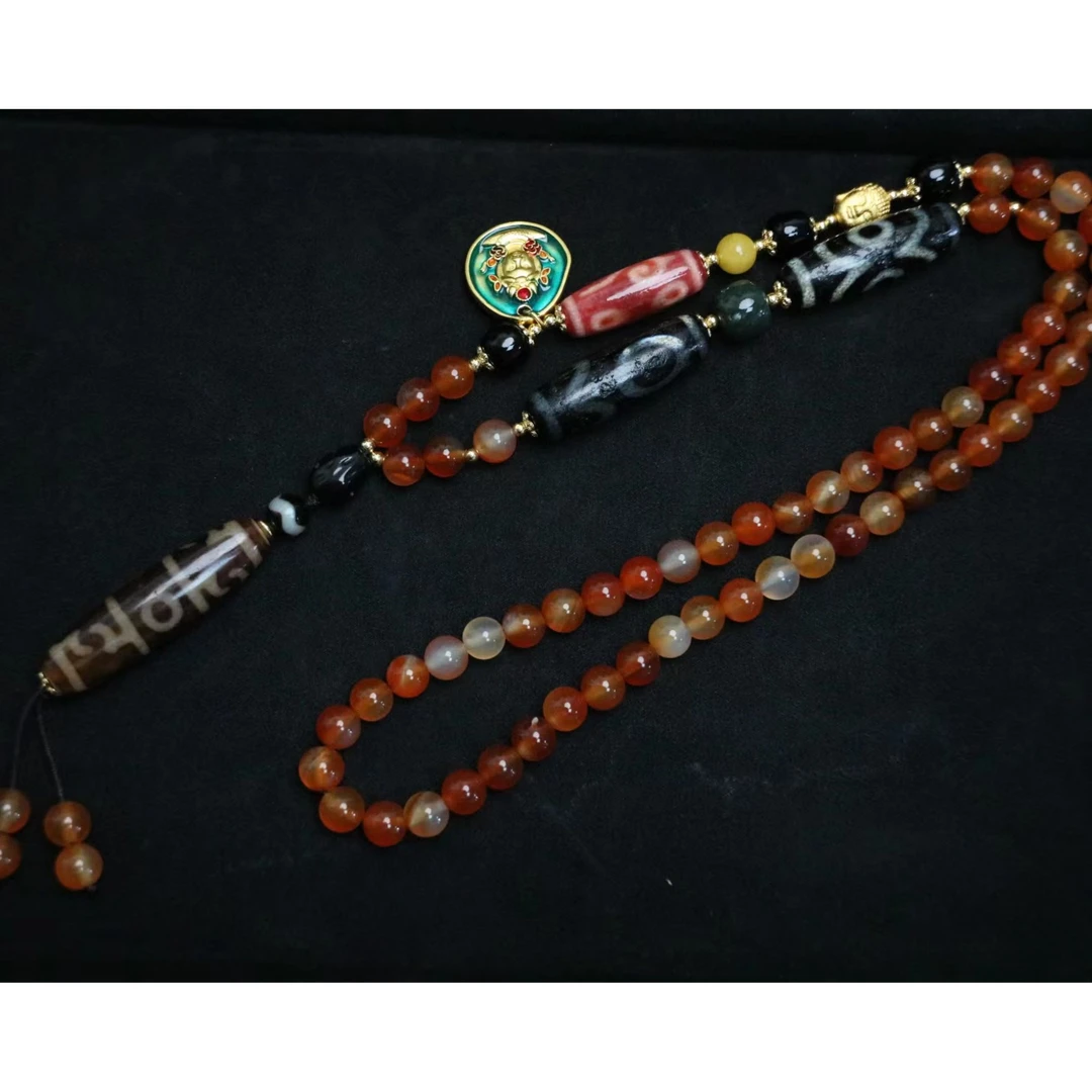 德吉*莲师三眼吉祥天母款项链*多样发