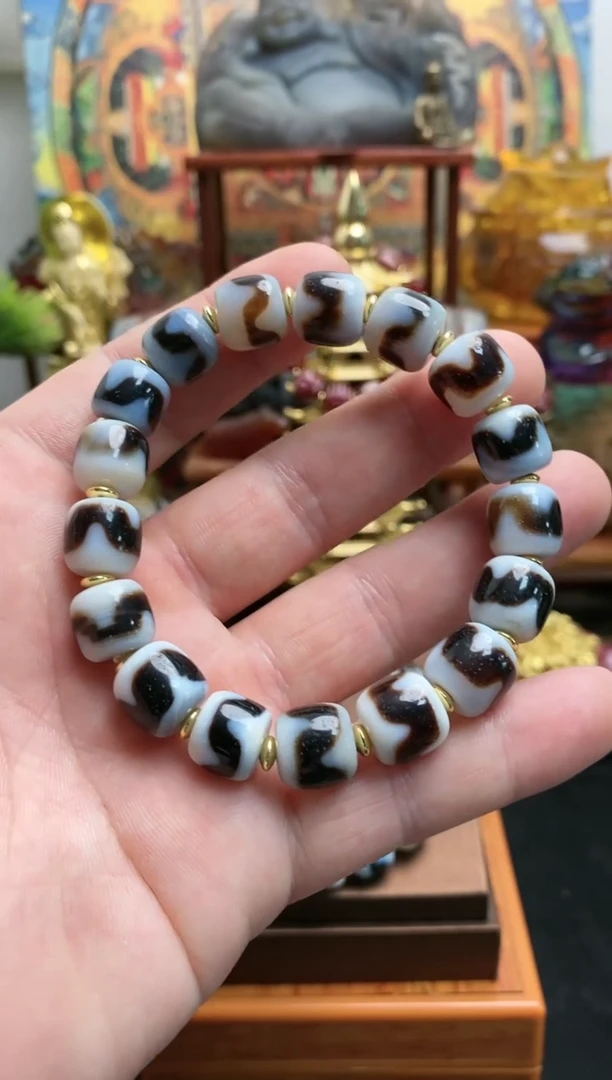 【闪购商品】玛瑙/玉髓手串未镶嵌高山流水牙牙阵*多样发