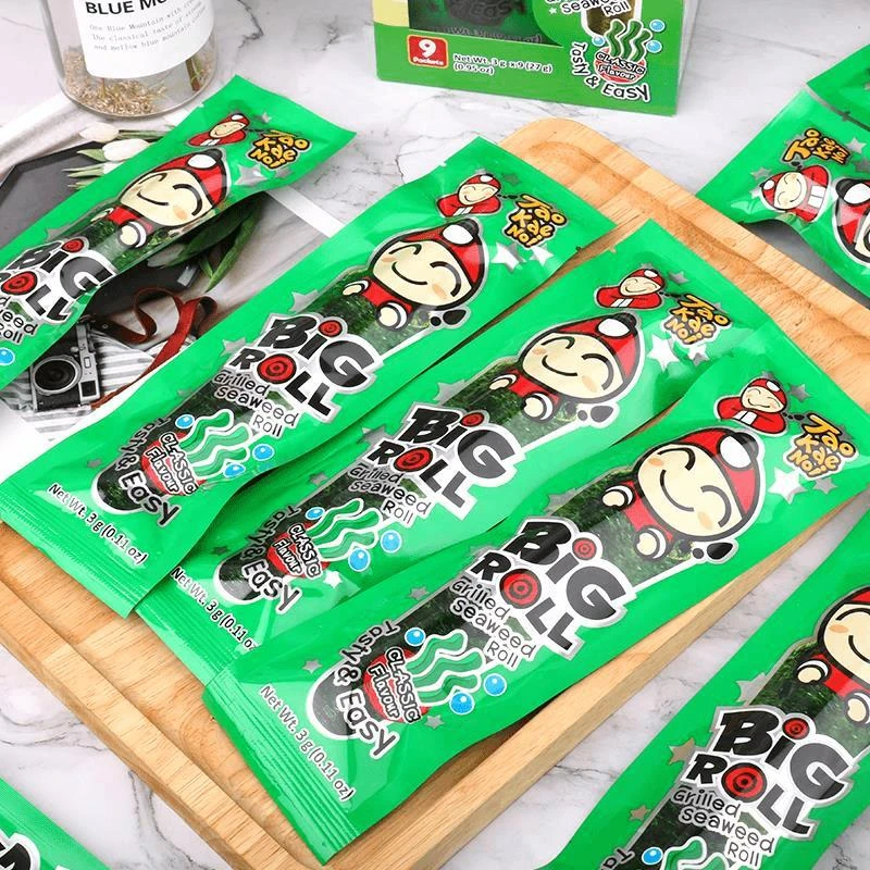 老板仔海苔卷零食品香脆紫菜泰国风味