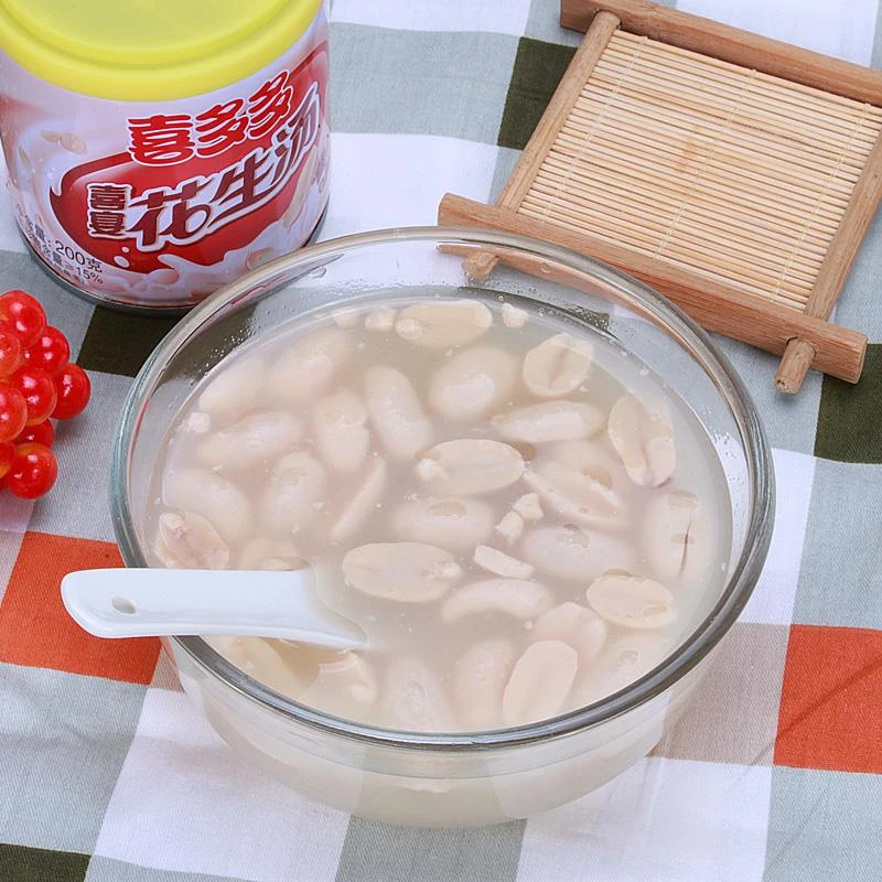 喜多多 喜宴花生汤gX罐福建特产小吃早餐代餐零食甜品罐头