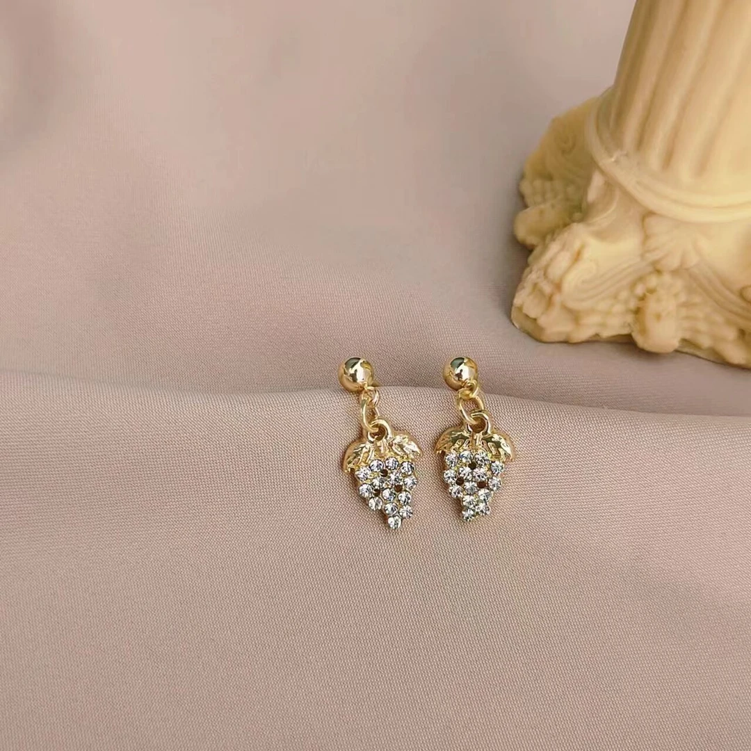 合金耳饰 c-819气质轻奢时尚可爱百搭小众简约精致