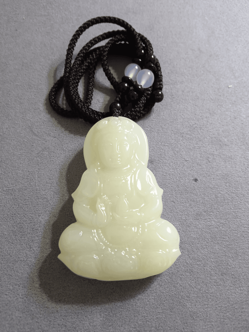 非金属锦纶吊坠 双面观音时尚吊坠两面精雕男女都可佩戴（89）