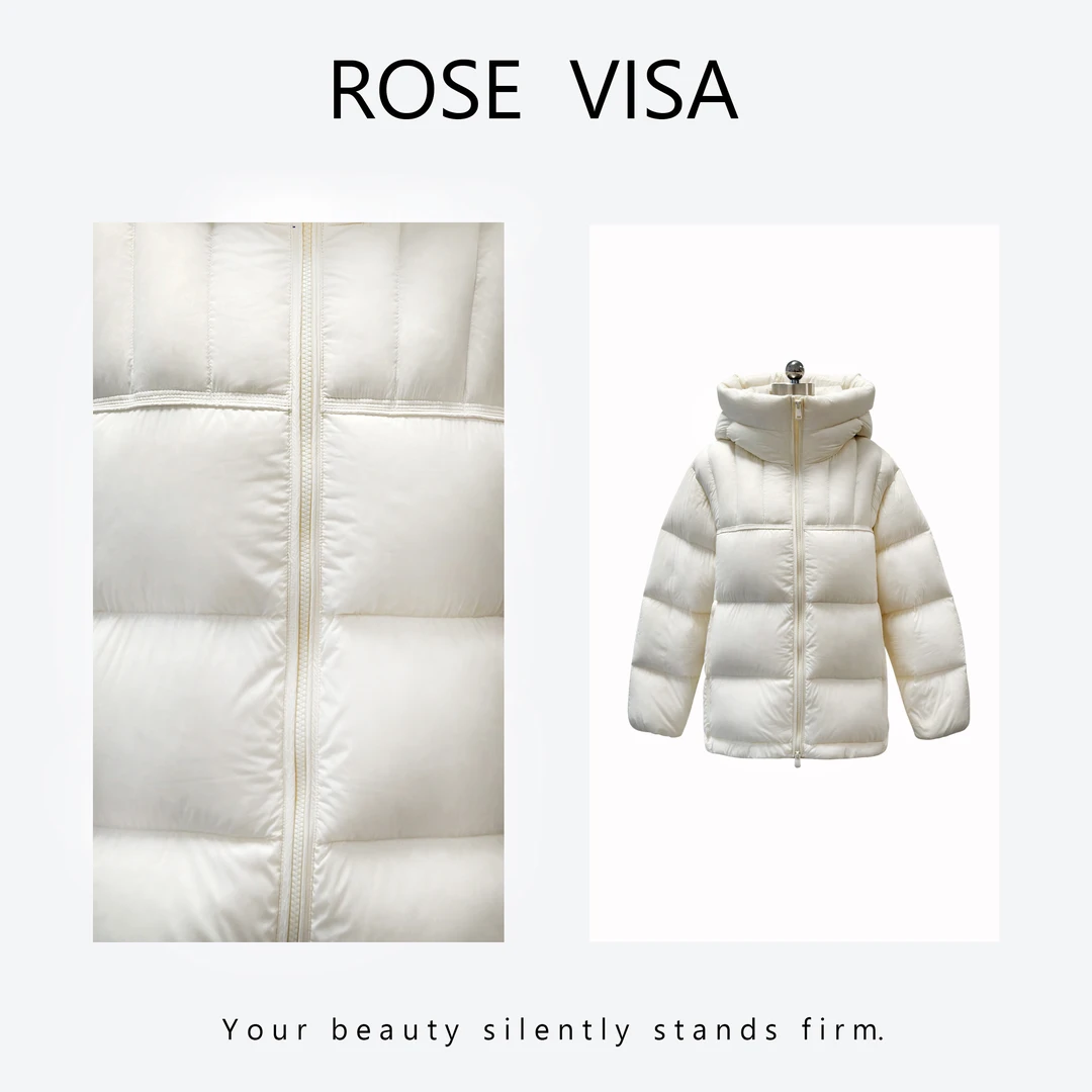 Monica猫姐【简爱日记】RV2024休闲保暖连帽高级潮流女装短款81063