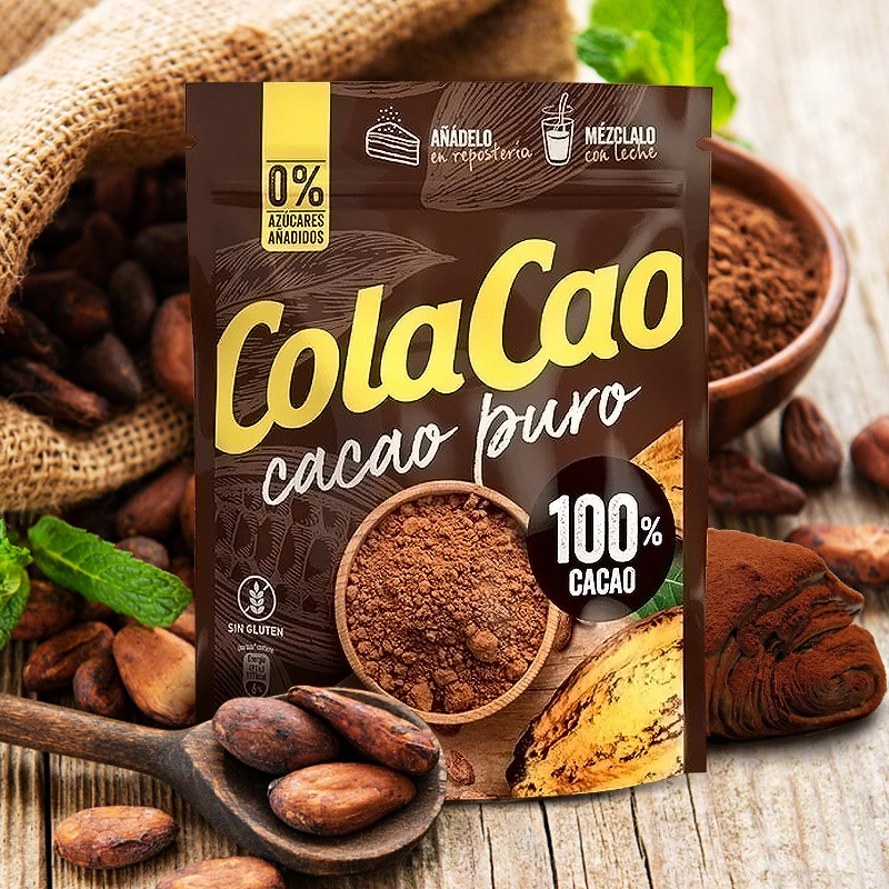 ColaCao西班牙原装进口未碱化生可可纯可粉热巧克力冲饮烘焙代餐