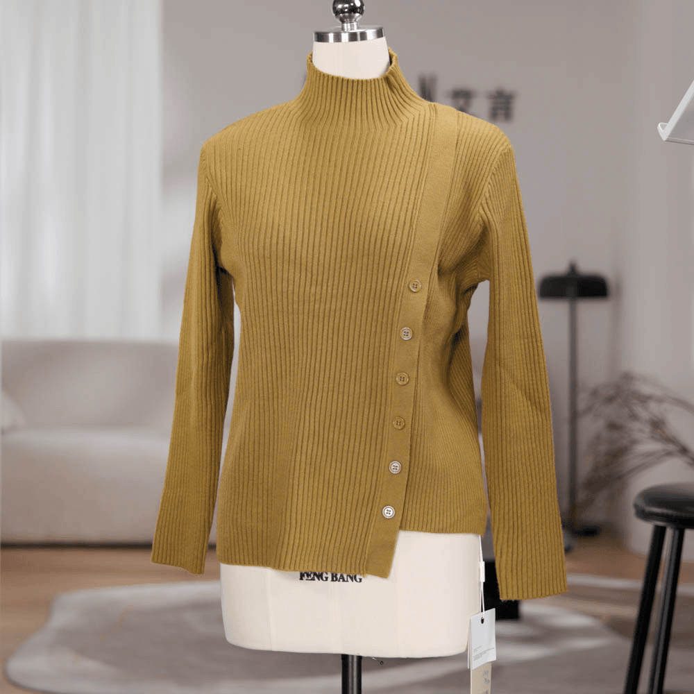 keke、设计款【DH109】秋冬新款时尚百搭气质设计师休闲针织衫