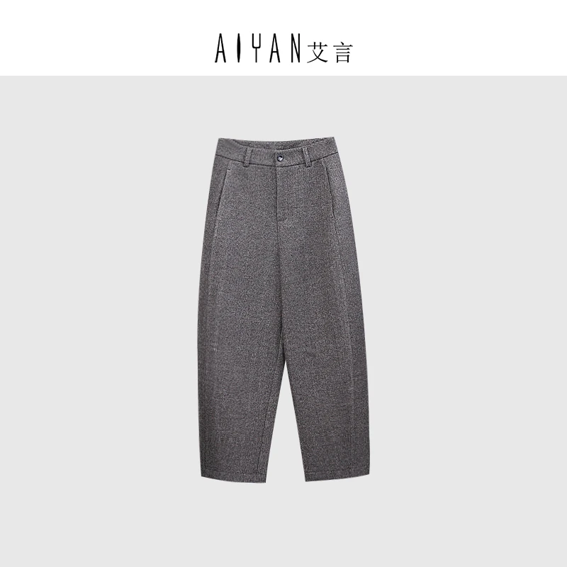 keke、设计款【CK528】秋冬新款高级感时尚保暖含内衬女装正装裤