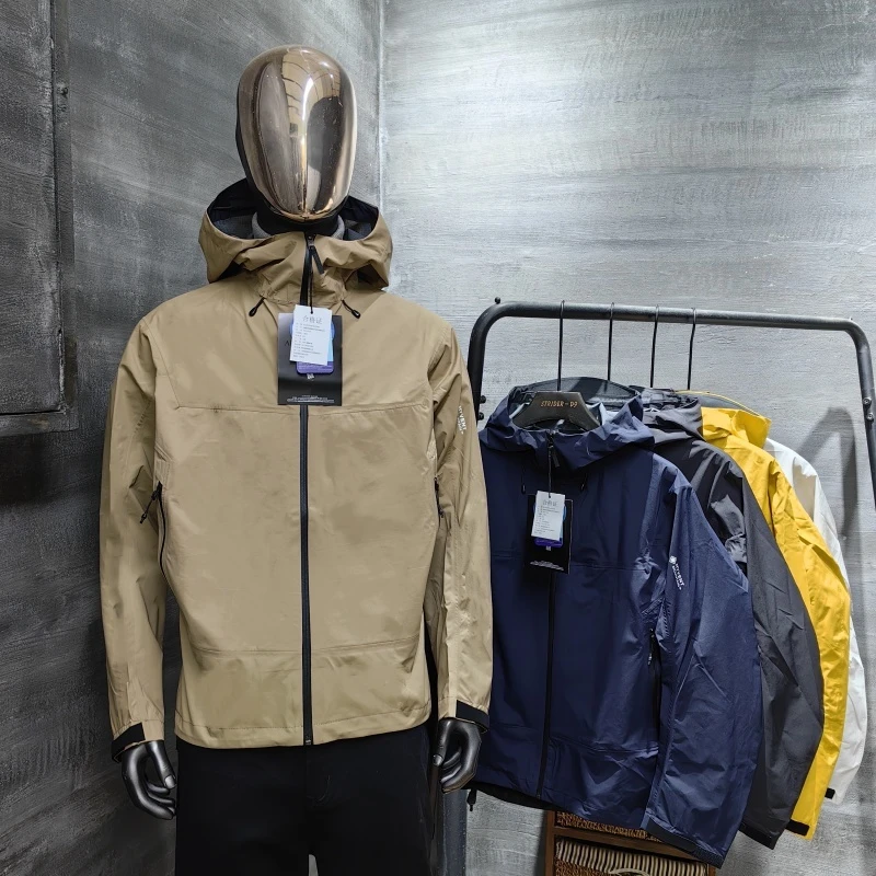 SC23272 城市户外轻量防水透气外套男女春季全缝隙压胶徒步冲锋衣