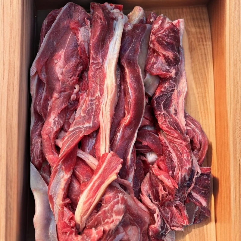 牛外脊筋 外脊边条 红烧 酱炖 国产清真 新鲜肉速冻发货 严选