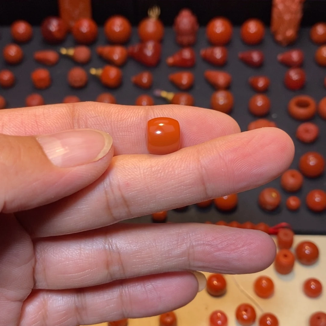 南红玛瑙精品直切10.2未镶嵌#**易