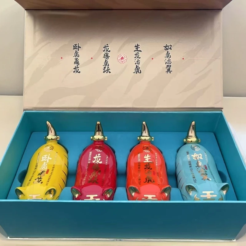 酿善堂四小虎 酱香型白酒53度250ml*4