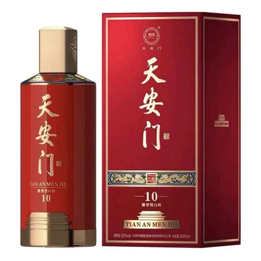 天安门天安门10 酱香型 北京华都酿酒食品有限责任公司 53度500ml