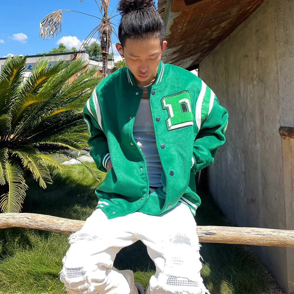 south夹克外套男春秋季美式休闲运动棒球服时尚帅气百搭春装上衣